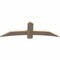 Ekena Millwork Bellingham Smooth Timber Gable Bracket, Douglas Fir, 60"W x 20"H x 1 1/2"D x 5 1/2"F, 8/12 Pitch GBW060X20X0206BEL00SDF - alternate 4